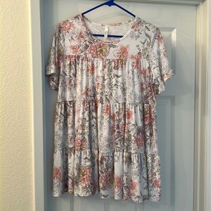 Flower top by Celeste